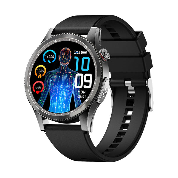 Carelders H9 ECG blood glucose Uric acid cholesterol Stress monitoring Smartwatch
