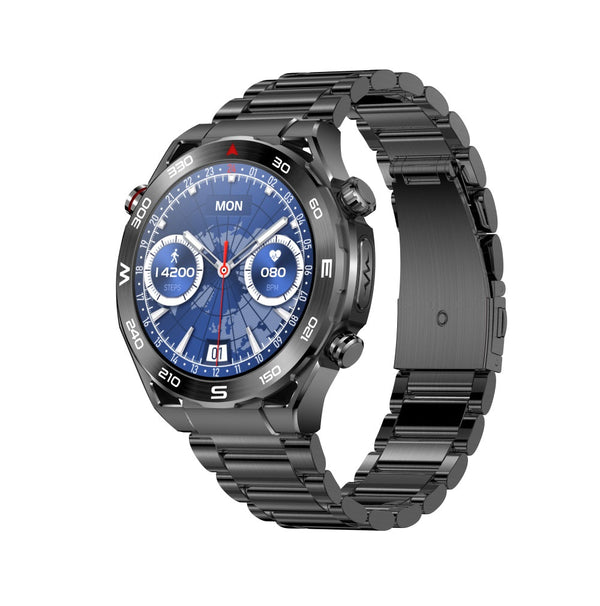 Carelders Max 1 Heart rate Blood Glucose ECG/EKG Blood Pressure Monitoring Bluetooth Talk Smartwatch