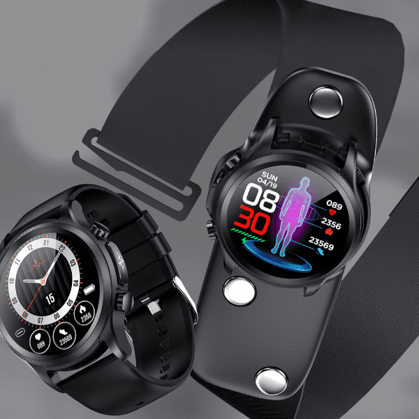 Geekran Non-invasive Glucose Testing Smartwatch with Heart Rate Measurement - FOFOPO
