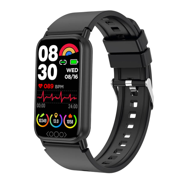 Carelders 72 Smart Health Bracelet – Uric Acid, Blood Lipid, Oxygen & Sleep Monitor, Multi-Sport Modes, Custom Dial, IP68 Waterproof
